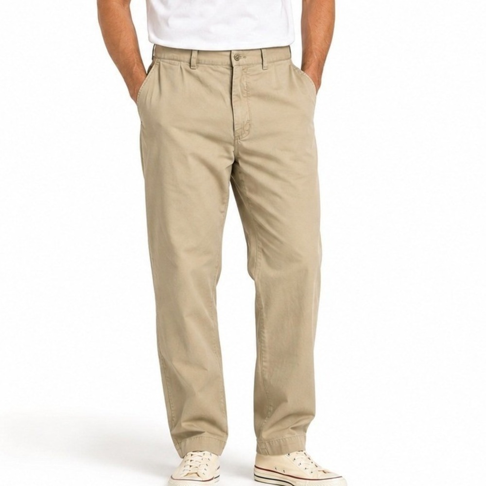 Polo Ralph Lauren Mens Prospect Pant Khaki Chinos 36x32 Tan Cotton Trousers